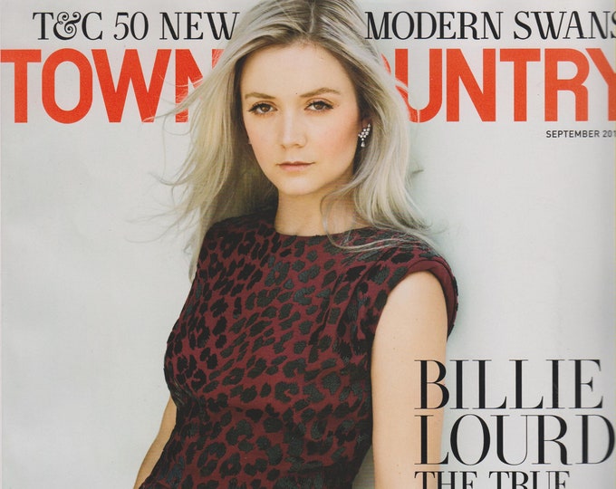 Town & Country September 2017 Billie Lourd - The True Force of Carrie Fisher's Legacy