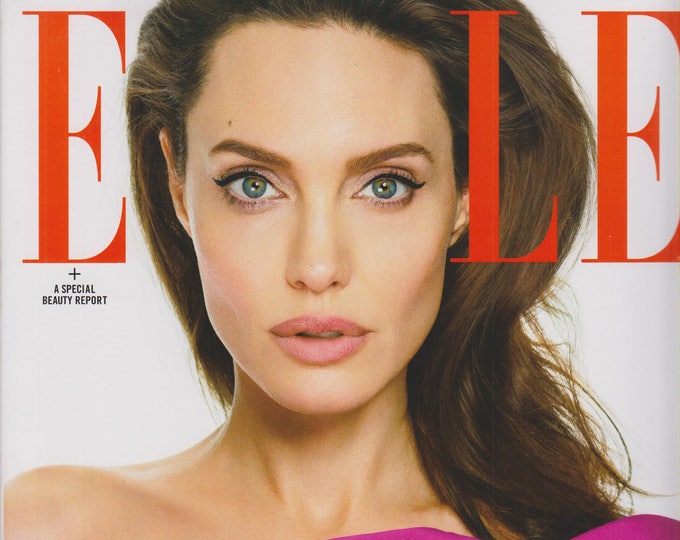 Elle March 2018 Angelina Jolie - What She's Fighting For Now (Magazine: Fashion)