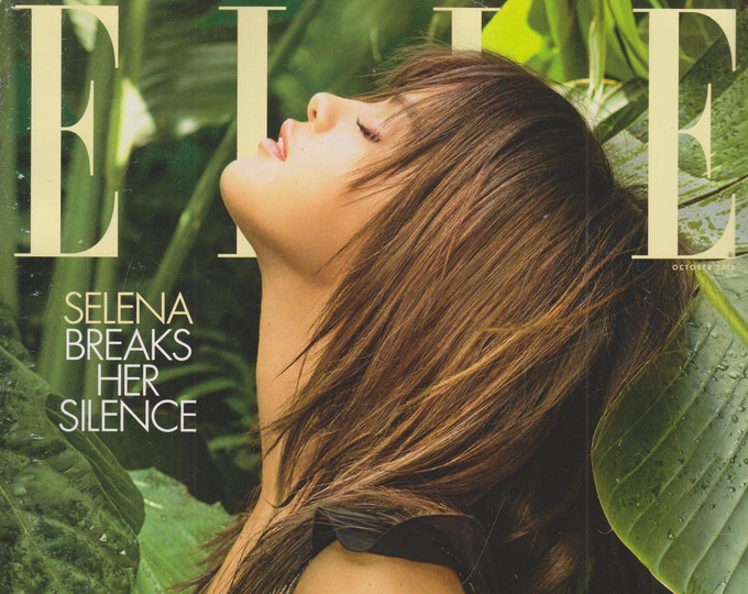 Elle October 2018 Selena Gomez Breaks Her Silence (Magazine: Fashion)