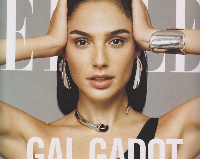 Elle December 2017 Gal Gadot Beauty Queen, combat Instructor, Real-Life Wonder Woman