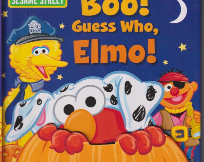 Boo! Guess Who, Elmo! (Sesame Street) (Hardcover: Children's, Lift-The-Flap,  Halloween) 2020