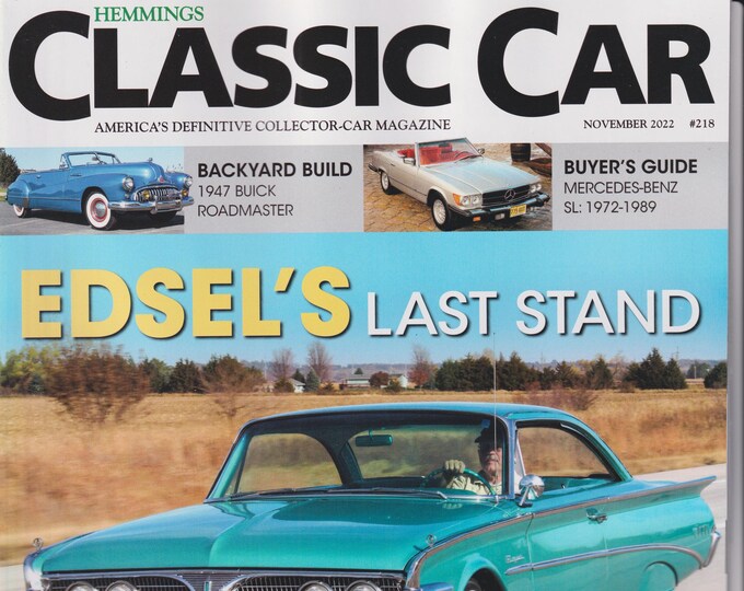 Hemmings Classic Car November 2022 Edsel's Last Stand  (Magazine: Automotive)