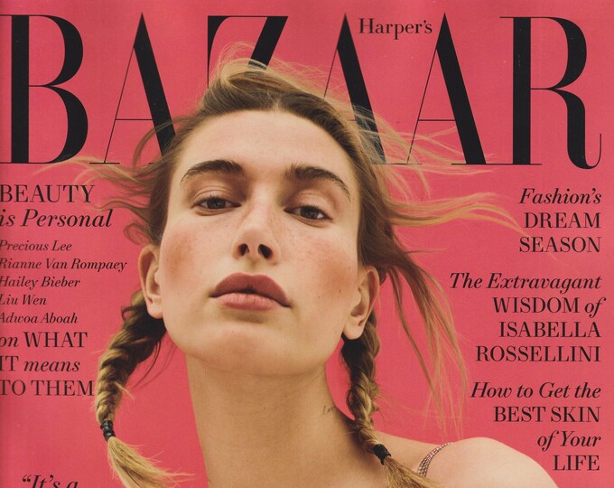 Harper's Bazaar May 2021 Hailey Bieber   (Magazine: Fashion)