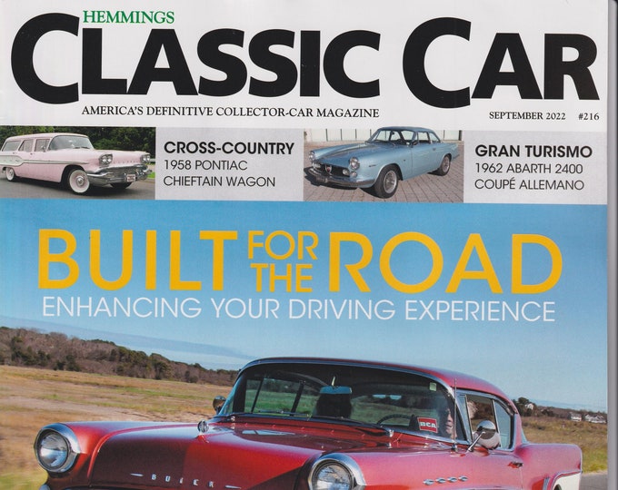 Hemmings Classic Car September 2022 1957 Buick Super Riviera - Built for the Road (Magazine: Automotive)