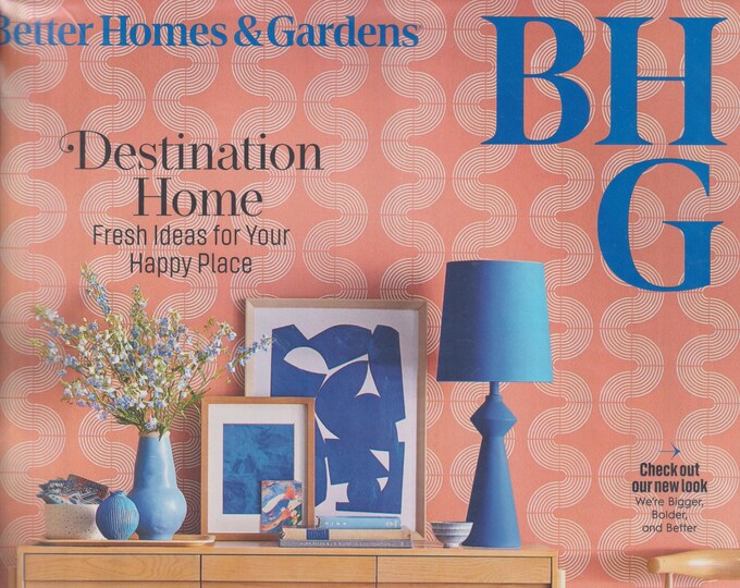 Better Homes & Gardens October 2022 Destination Home - Fresh Ideas For Your Happy Place (Magazine: Home  and Garden)