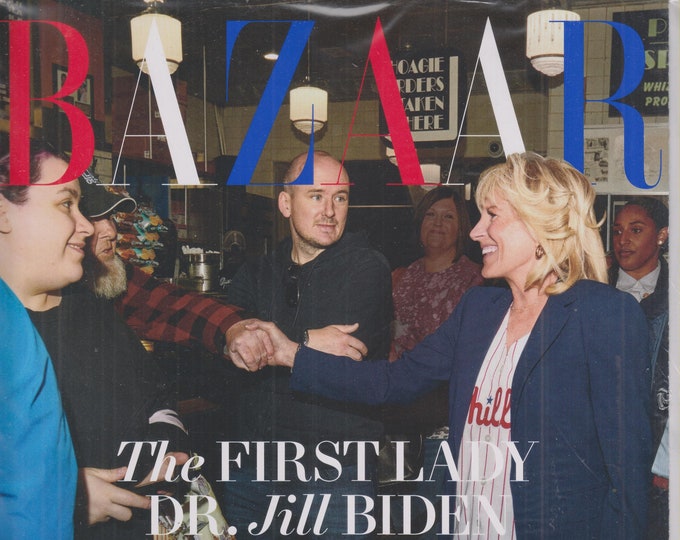 Harper's Bazaar June July 2022 The First Lady Dr. Jill Biden  (Magazine: Fashion)