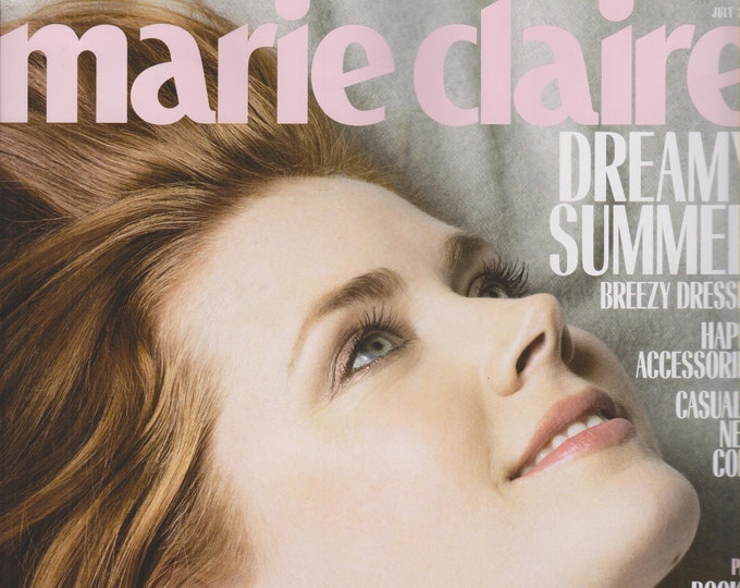 Marie Claire July 2018 Amy Adams Cuts Loose