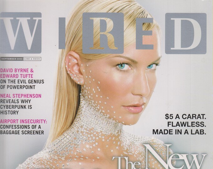 Wired September 2003 The New Diamond Age  (Magazine:  Technology, Business)