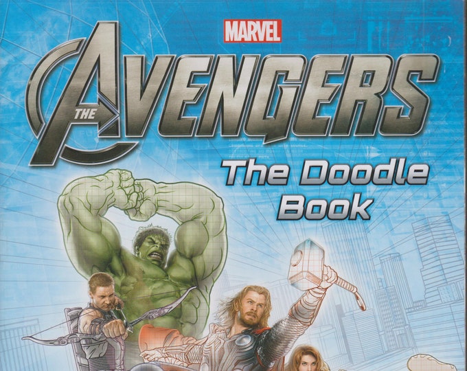 Marvel The Avengers The Doodle Book  (Softcover: Children's, Marvel Comics, Art, Activity Book) 2015