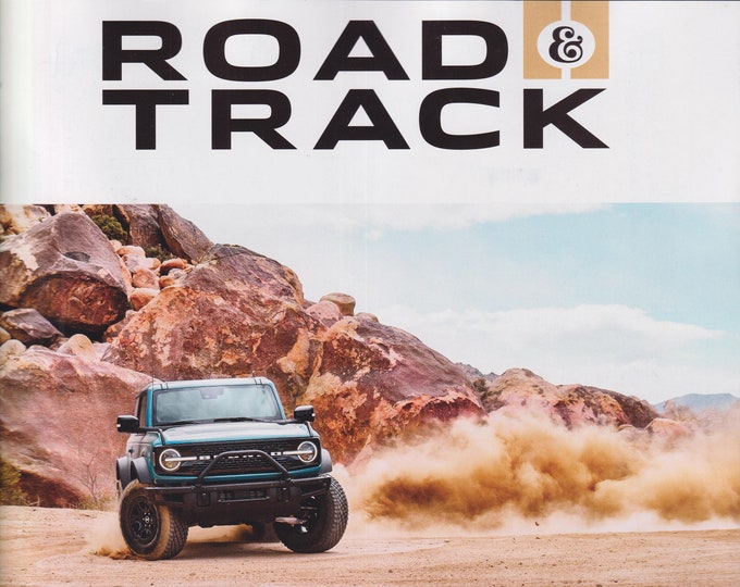 Road & Track  June July 2021 Get Off The Map Vol.5 Lost (Magazine: Cars, Automotive)