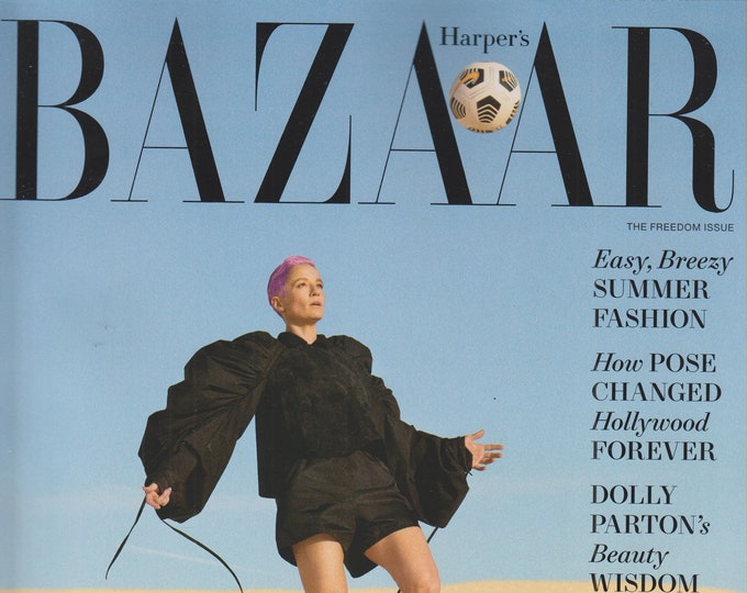 Harper's Bazaar June July  2021 The Joyful  Warrior Megan Rapinoe (Magazine: Fashion)