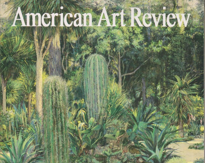 American Art Review January February 2006 Arizona Gardens Cover (Magazine: Art; Art Review)