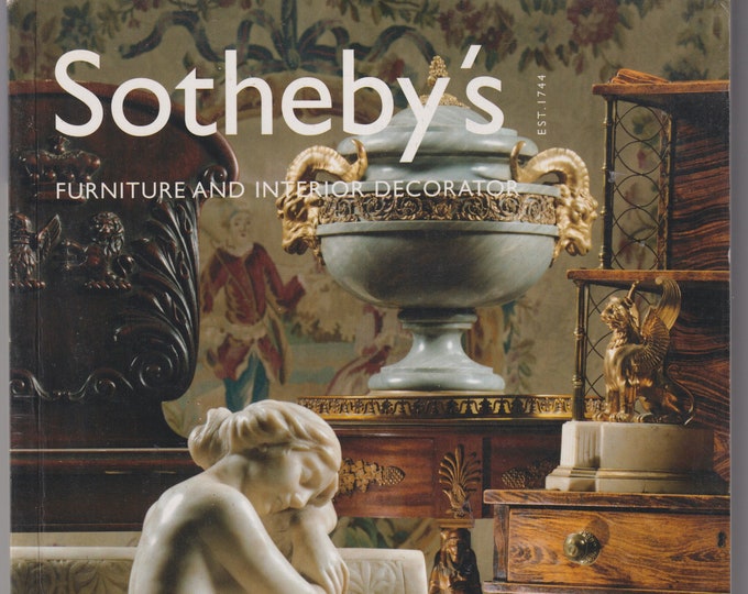 Sotheby's Furniture and Interior Decorator London February 17, 2004 (Trade Paperback: Antiques, Collectibles)