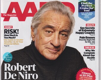 AARP February March 2024 Robert De Niro / Flip Side Gabby Reece and Laird Hamilton  (Magazine: General Interest)