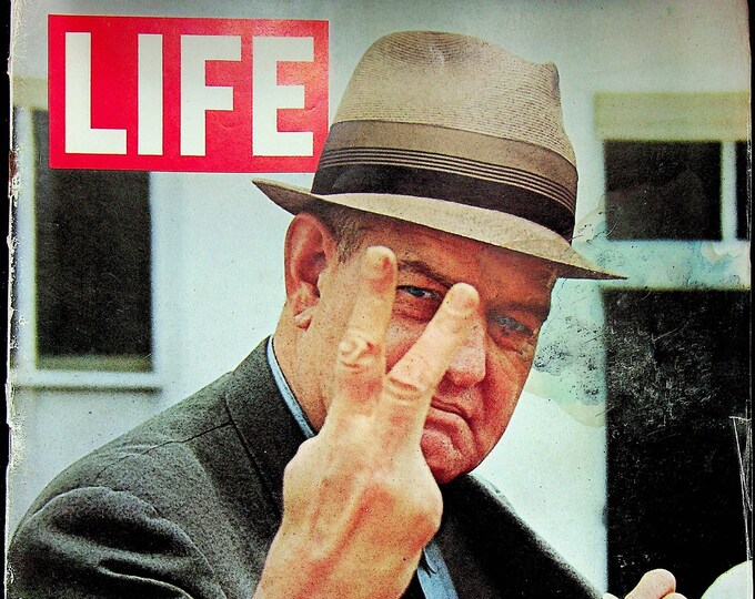 Life May 21, 1965 Courtroom Pictures of the Klan Trial, 60s Music, Neon Art, Pianist Horowitz, Edith Josie     (Magazine: History, News)