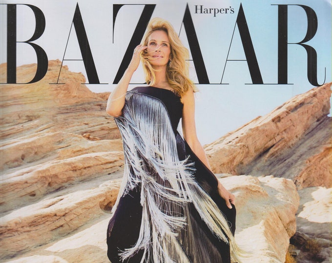 Harper's Bazaar November 2018 Julia Roberts Rocks (Magazine: Fashion, Women)