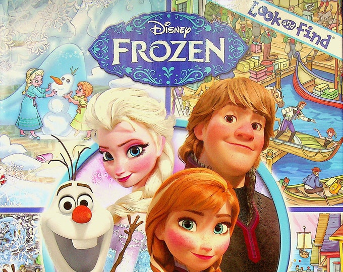 Disney Frozen Look and Find (Hardcover: Children's Picture Books; Hidden Objects) 2014