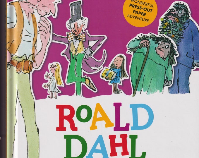 Roald Dahl Beastly Brutes & Heroic Human Beans (A Wonderful Press Out Paper Adventure) (Hardcover: Storybook,  Activity)