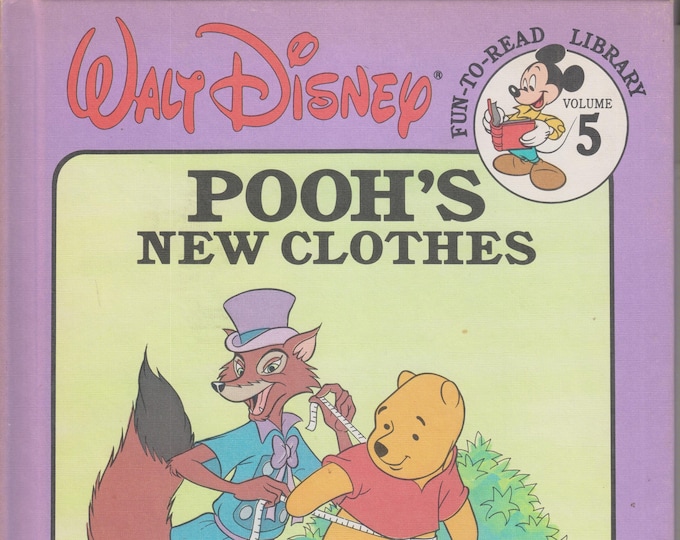 Disney's Winnie The Pooh Pooh's New Clothes  (Hardcover: Children's Series Book Vol. 5) 1989