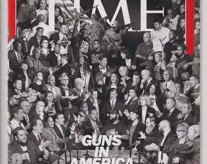 Time November 5, 2018 Guns in America - A Time and JR Project (Magazine: News, Politics, Current Events)