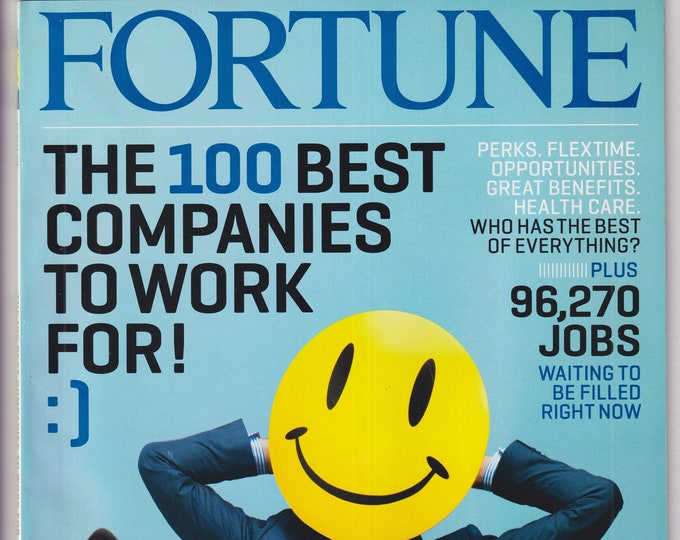 Fortune February 8, 2010 The 100 Best Companies To Work For! (Magazine: Business, Finance)