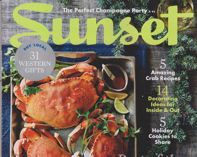 Sunset December 2015 Best of the Season (Magazine: Home, Travel)