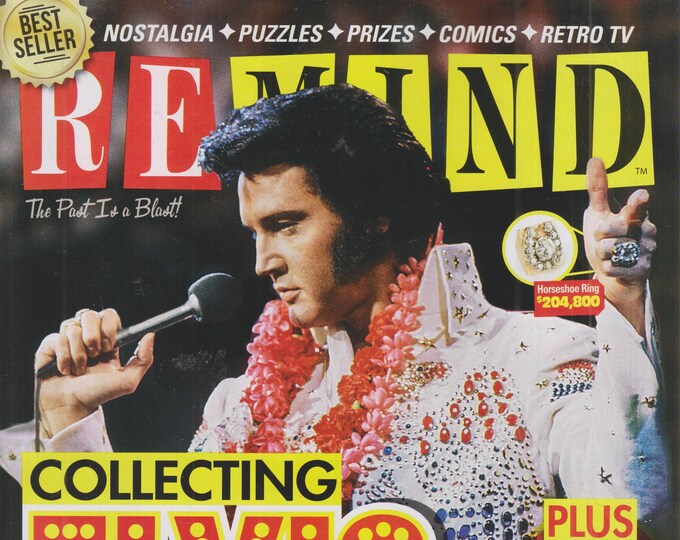 ReMIND 2021 Collecting Elvis Plus Rock 'n' Roll Collectibles!  (Magazine: Nostalgia, Puzzles, Celebrities)