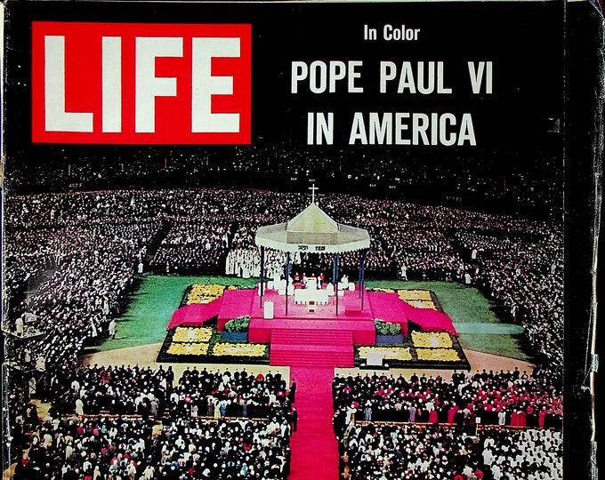 Life October 15, 1965 Pope Paul VI In America In Color  (Magazine: History, News)