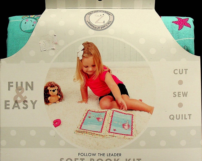 Soft Book Kit "Follow the Leader" - Cut, Sew, Quilt (Crafts, DIY, Sewing Craft)