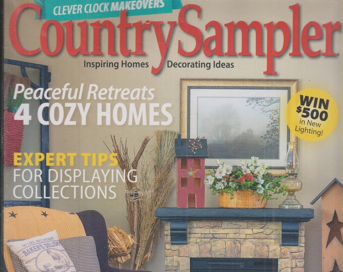 Country Sampler January 2022 Peaceful Retreats 4 Cozy Homes (Magazine: Home & Garden)