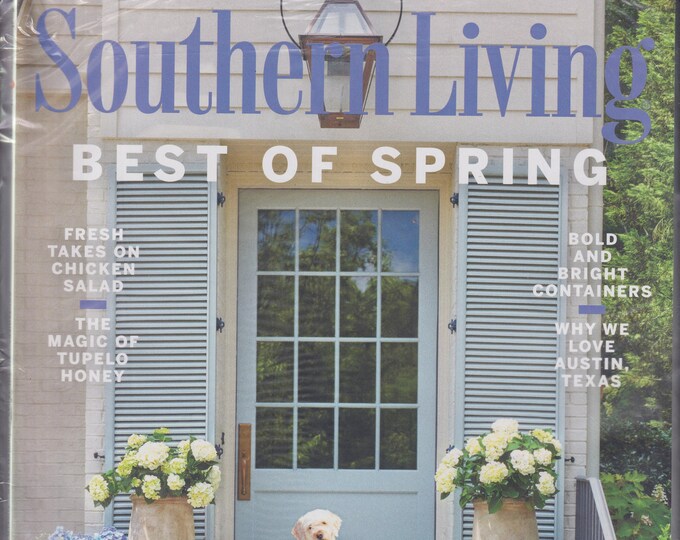 Southern Living May 2023 Best of Spring, Tupelo Honey, Austin TX (Magazine: Home & Garden, The South)