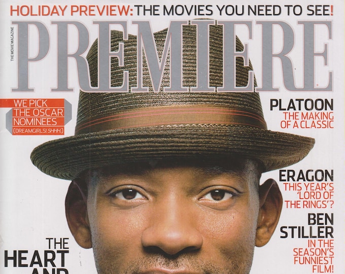 Premiere December 2006 The Heart and Soul of Will Smith (Magazine: Movies)