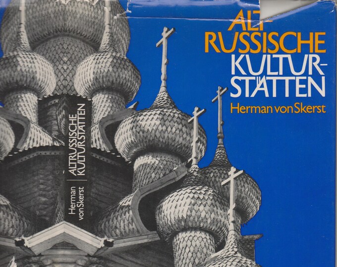 AltRussische Kulturstatten (Hardcover: Russian Culture, German Language) 1975