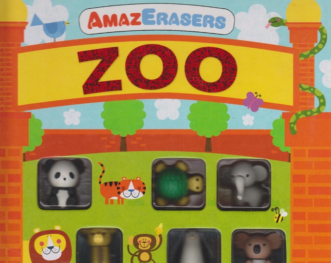 AmazErasers Zoo  (Children's: Activity Book, Erasers, Stickers, Pencil Set)