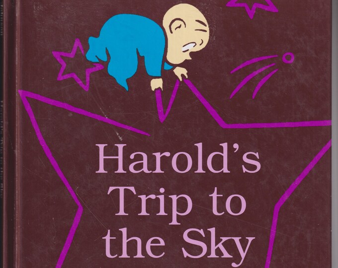 Harold's Trip To The Sky by Crockett Johnson (Hardcover: Picture Book, Ages -8)
