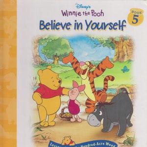 Disney's Winnie The Pooh Believe in Yourself (Hardcover: Children's Series Book 5) 2000