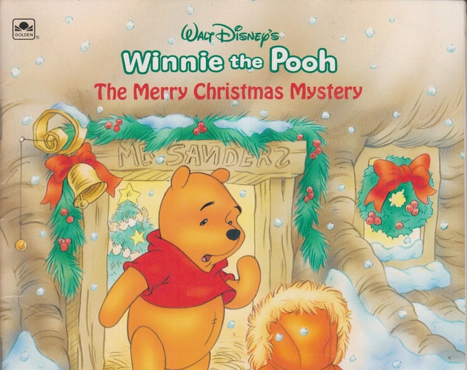 Winnie the Pooh  - The Merry Christmas Mystery by Betty G. Birney (Golden Look Look Book) (Paperback: Children's Picture Book) 1996