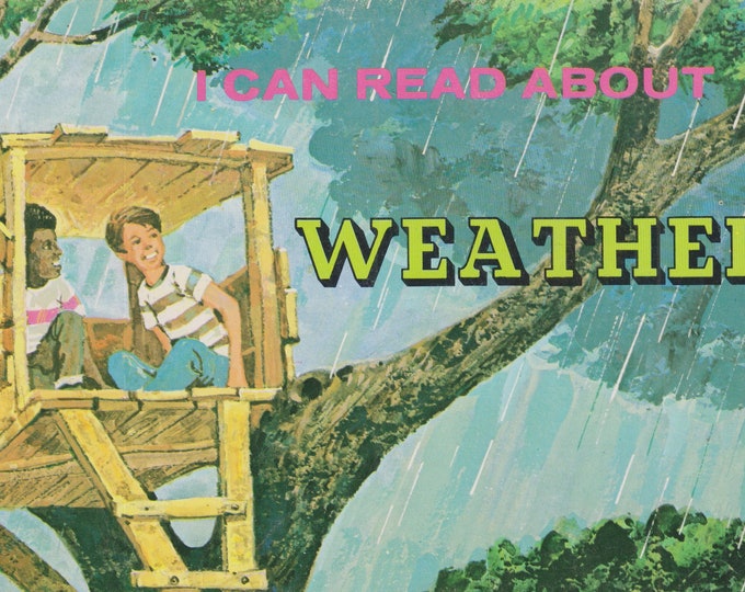 I Can Read About Weather by Robyn Supraner (Softcover: Children's, Educational, Science, Nature) 1975