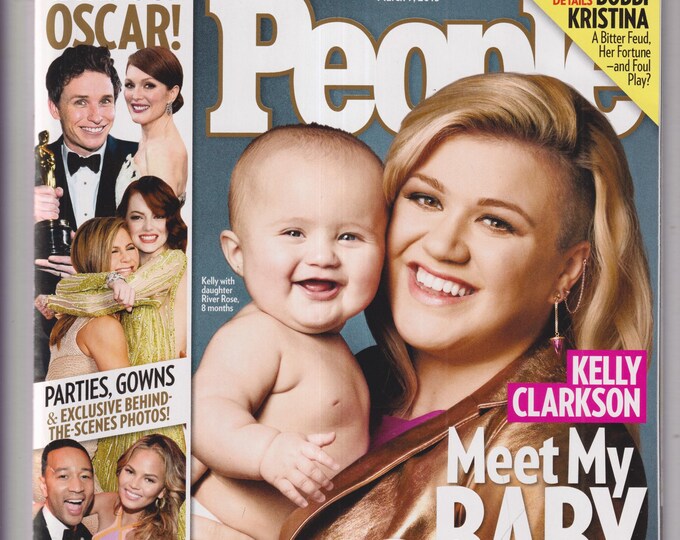 People March 9, 2015 Kelly Clarkson, 43 Pages of Oscar , Bobbi Kristina Brown (Magazine: Celebrity, Gossip, True Crime)