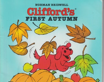 Clifford's First Autumn by Norman Bridwell (Paperback: Children's Picture, ages 4-8)