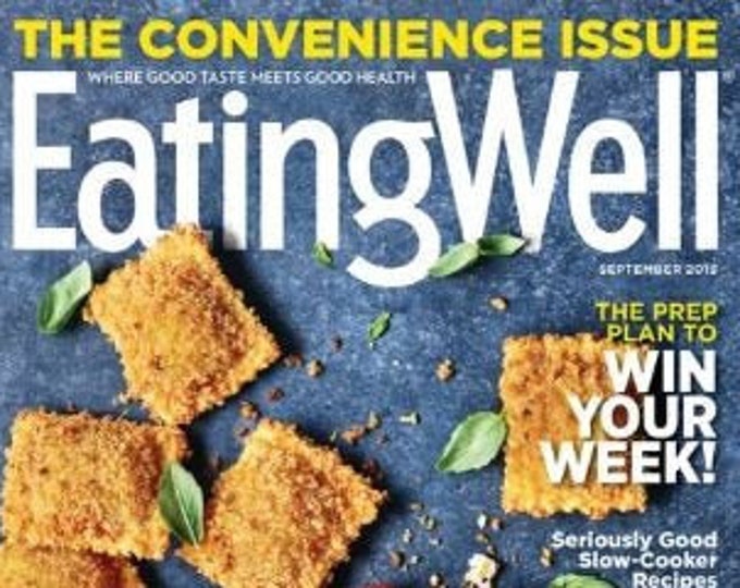 Eating Well September 2019 The Convenience Issue   (Magazine: Health, Recipes)