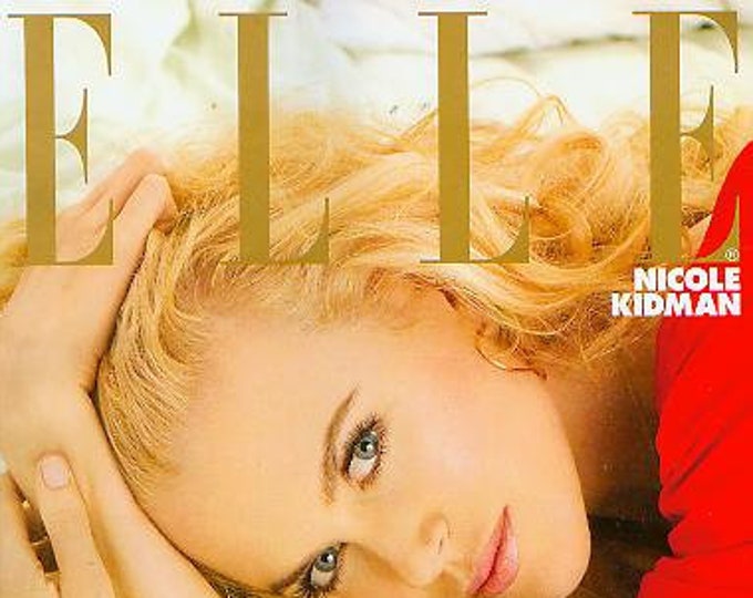 Elle November 2008 Nicole Kidman - Women in Hollywood Issue  (Magazine: Women's, Fashion)