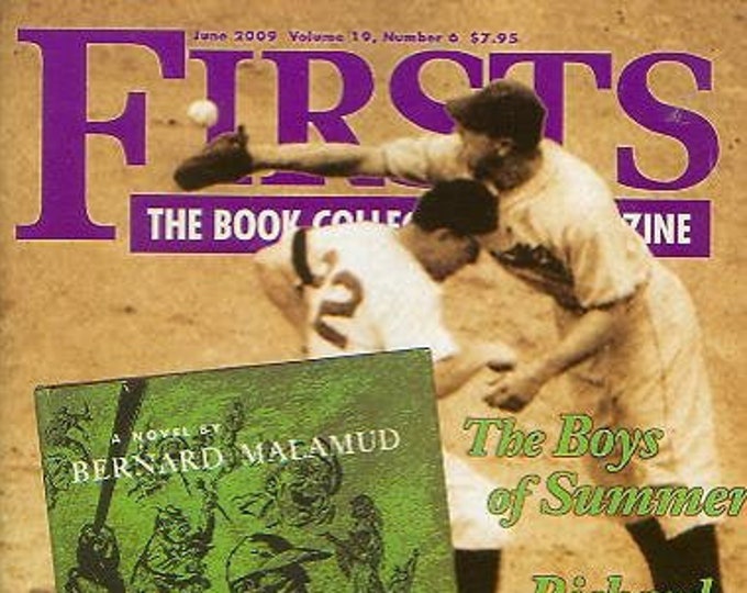Firsts  June 2009 The Boys of Summer,  Richard Russo (Magazine: Book Collecting,  Collectibles)