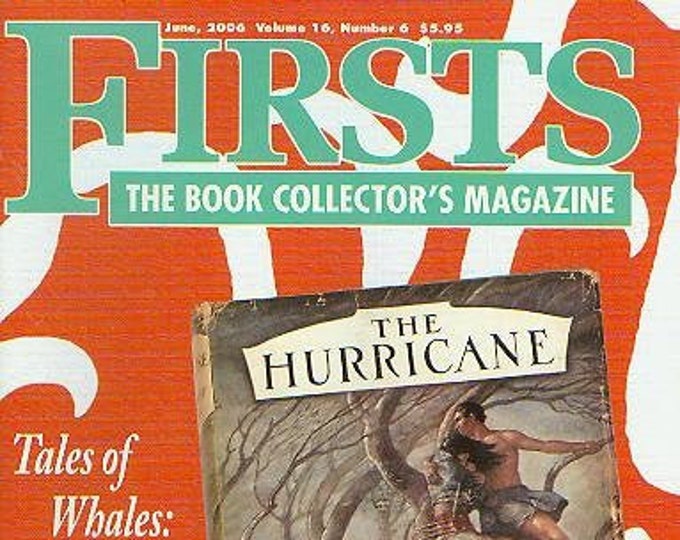 Firsts June 2006 Tales of Whale Herman Melville and Nathaniel Philbrick   (Magazine: Book Collecting,  Collectibles)