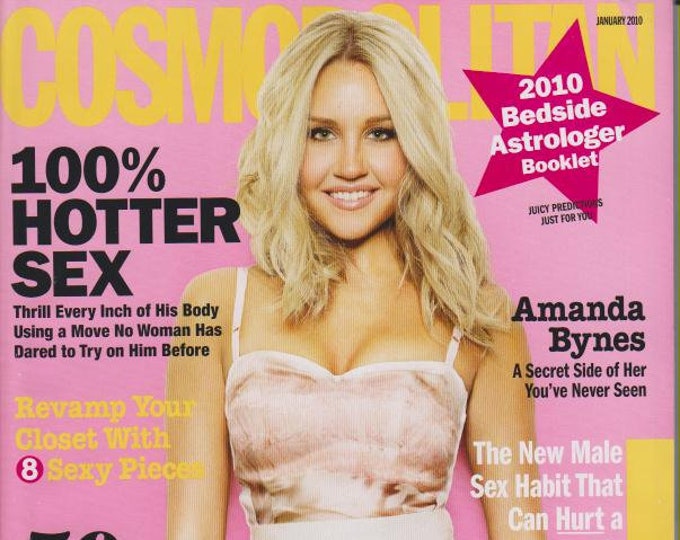 Cosmopolitan January 2010 Amanda Bynes - A Secret Side of Her You've Never Seen (Magazine: Women's)