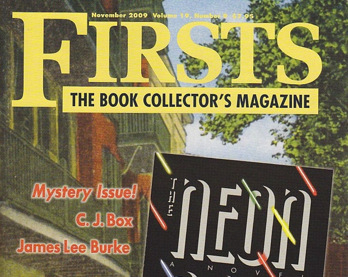 Firsts  November 2009 Mystery Issue! C J Box, James Lee Burke (Magazine: Book Collecting,  Collectibles)