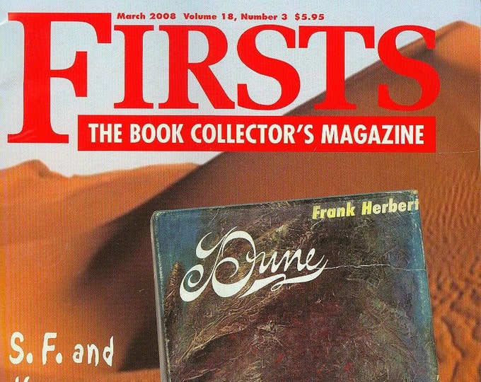 Firsts March 2008 Science Fiction, Horror, Dry, Dark and ...Funny?  (Magazine: Book Collecting,  Collectibles)