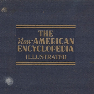 The New American Encyclopedia Illustrated  (Hardcover: Reference) 1939