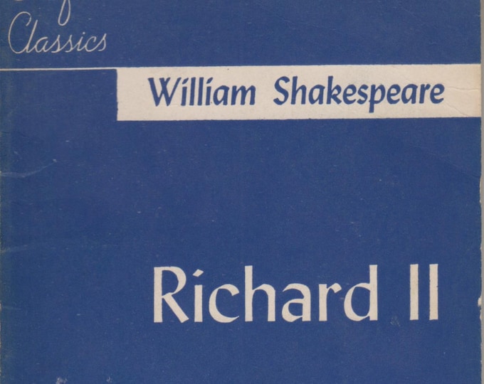 Richard II  Crofts Classics  (Softcover: Theatre, Plays) 1949