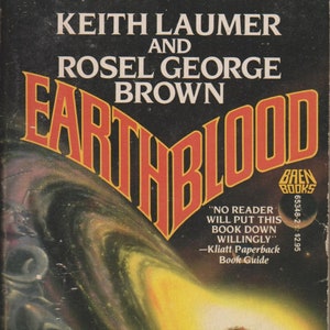 Earthblood  by Keith Laumer and Rosel George Brown (Paperback, SciFi, Fantasy) 1987